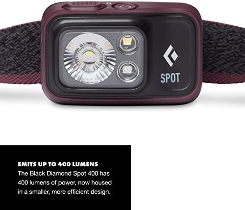 Black Diamond Spot 400 LED Headlamp - Perfect for Camping Hiking Travel