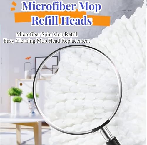 Durable Spin Mop Heads for EasyWring 1-Tank System