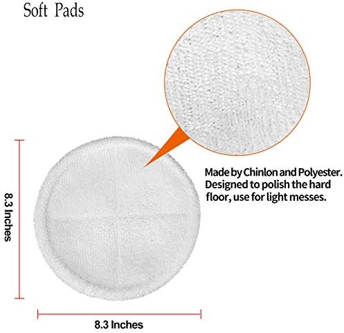 12-Piece SpineWave Compatible Replacement Mop Pads