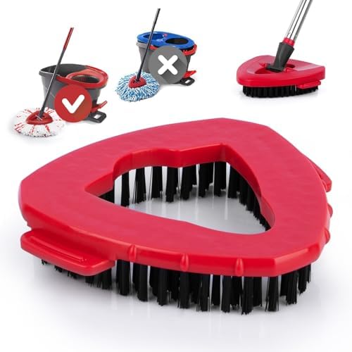 Ucoolbe Spin Mop Scrubber Brush Head Replacement