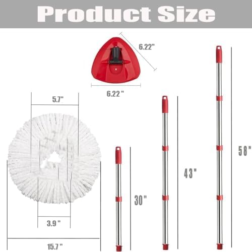 Replacements for O Cedar Spin Mops