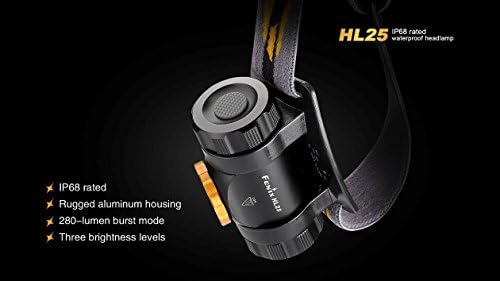 Fenix HL25 Headlamp with 280 Lumens