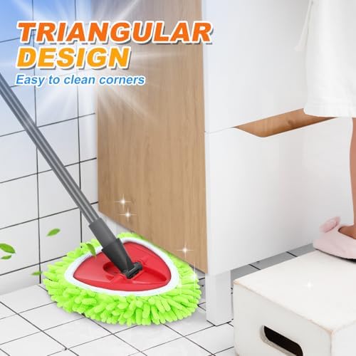 4 Pack Mop Pad Replacement for O-Cedar Spin Mop System
