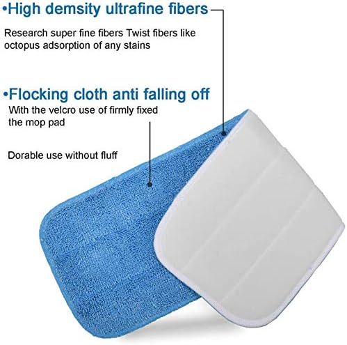 Ailelan Microfiber Mop Pad Reusable Swap 18x6 ingenious Design