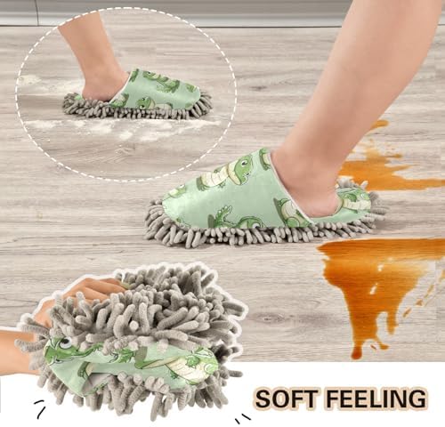 Perfect for Mopping Cleaning - L Size Cute Crocodile Design