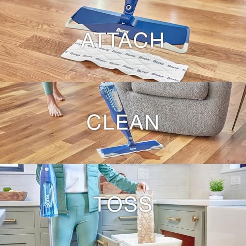QuickClean-Bona 18-Refill Floor Pads