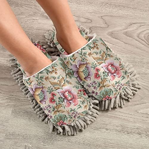 Kigai Microfiber Slippers - Vintage Rose House Mop