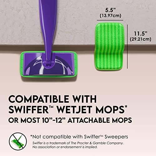 Reusable Swiffer Mop Pads Microfiber 2-Pack