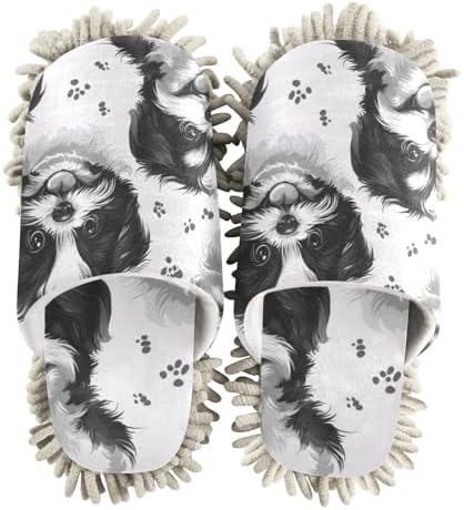 Mini Pet Human Microfiber Slippers for House Floors