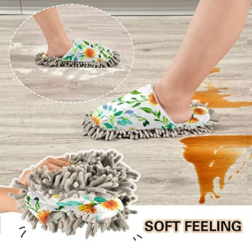 Dandelion Flowers Mop Slipper