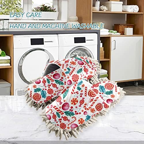 Your Bathroom Needs Stay Clean and Refresh Dominos Mop House Slippers by DOMIKING