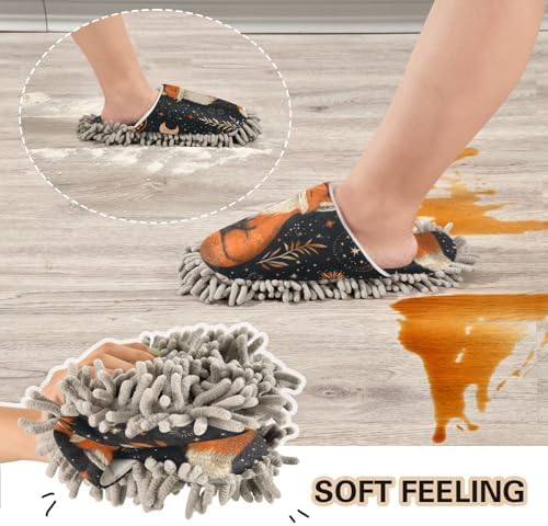 Magic Fox Microfiber Slippers for MenWomen