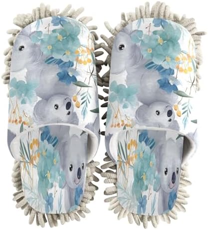 Microfiber Slippers House Cleaning - Ultra Comfy Soft Washable for MenWomen