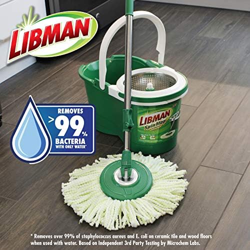 Libman 01164 Spin Mop Microfiber Refill