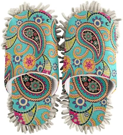 Kigai Microfiber Slippers with Interesting Pattern for Cleaning Size M