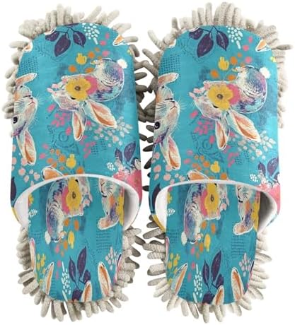 Welcome to the Perfect House Sophisticated Mop Slipper Set
