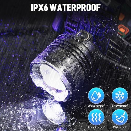Bright Durable Rechargeable Headlamp