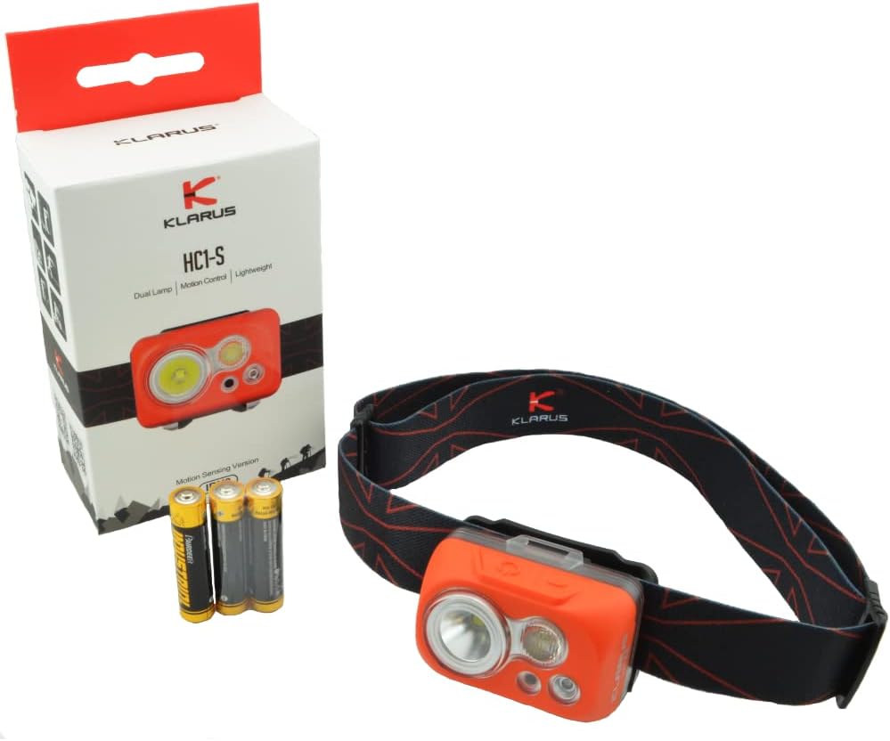 KLARUS HC1-S 300 Lumens Dual Lamp