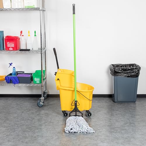Professional 60 in Wet Mop Handle - Easy to Clean Durable