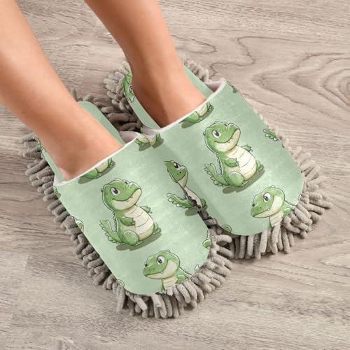 Perfect for Mopping Cleaning - L Size Cute Crocodile Design