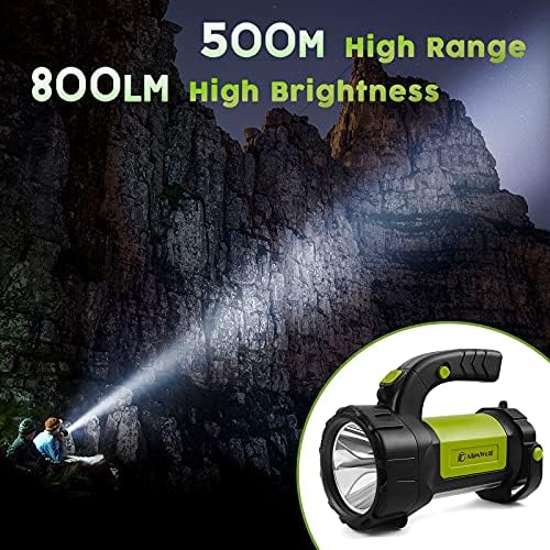AlpsWolf camping lantern with 800LM brightness 3600mAh battery