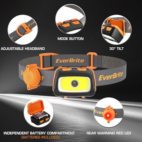 EverBrite 300 Lumens Headlamp Stay Lit Go Further