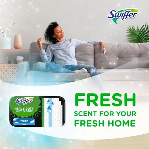 Swiffer Wipe n Clean Wet Padding Mop 20 ct