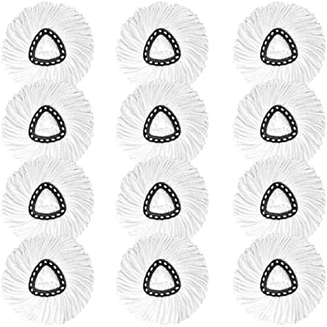 V-Chen 12 Pack Spin Mop Replacement Heads