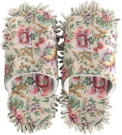 Kigai Microfiber Slippers - Vintage Rose House Mop