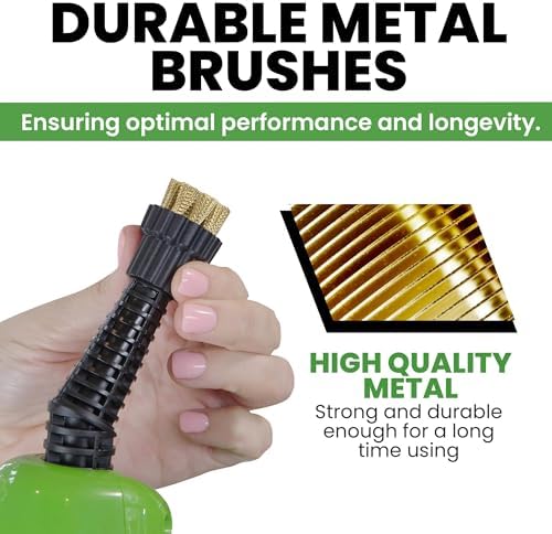 H2O MOP X5 Microscrubbing Brushes - EasyWipe Workout for Mops