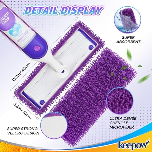 Reusable PowerMop Pads for Swiffer