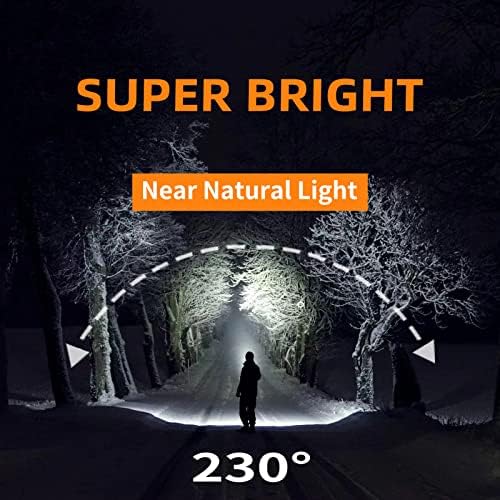 Bright Adjustable Rechargeable Headlamp