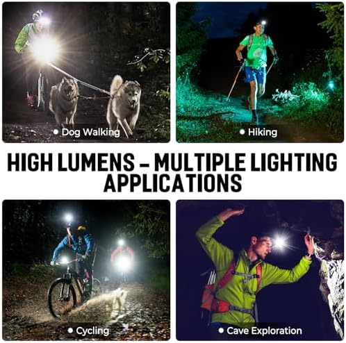 Bright Durable Rechargeable Headlamp
