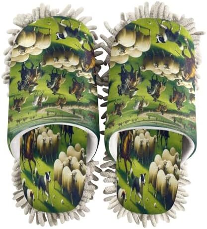 Grassland Sheep Kitchen Slippers