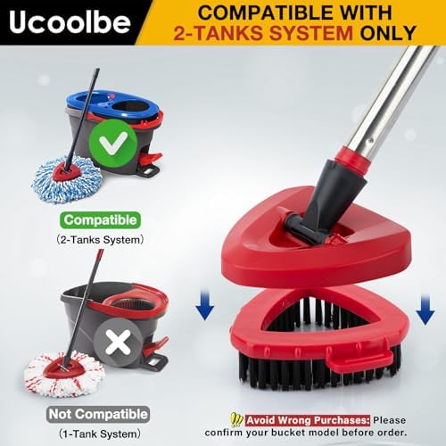 Premium O-Cedar Mop Scrub Brush