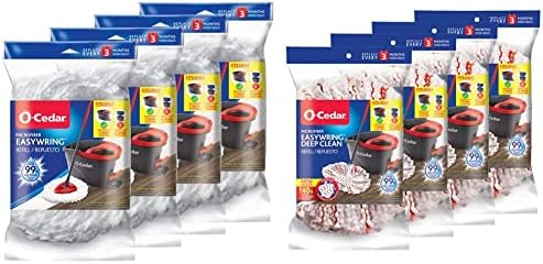 4-Piece O-Cedar EasyWring Mop Refill Set