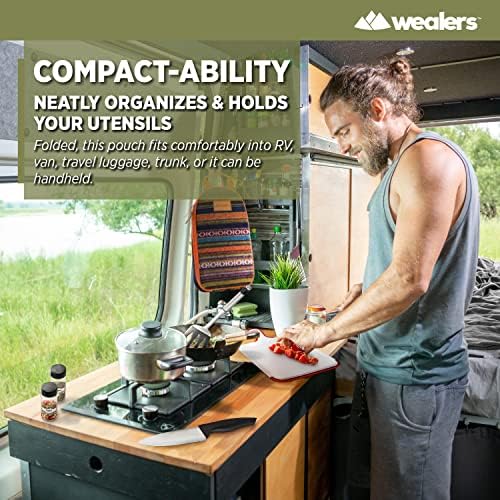 Compact Cooking Organis Durable Fashionable Travel Kit