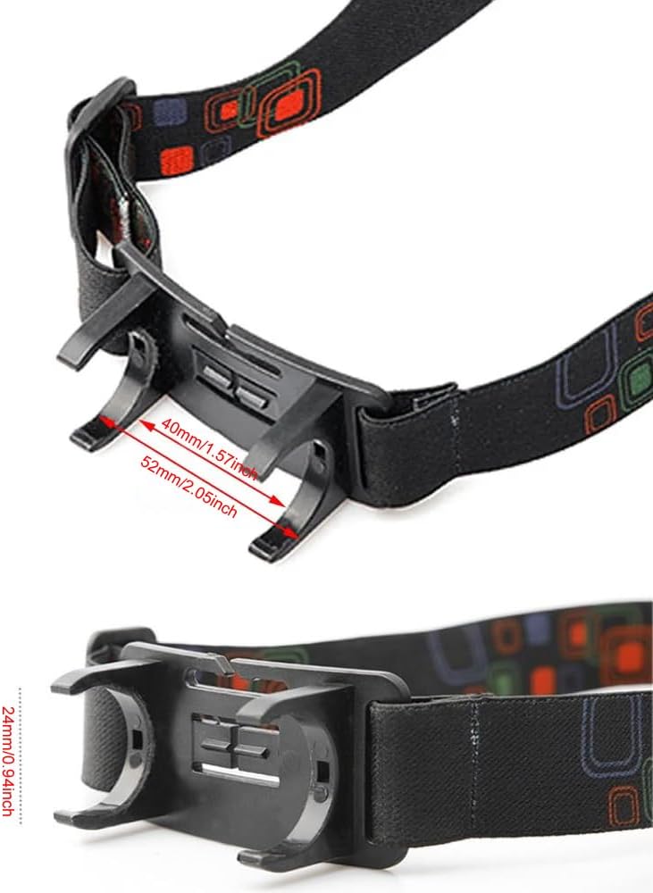 3-Piece Magnetic Mounting Bracket Set for Headlamps