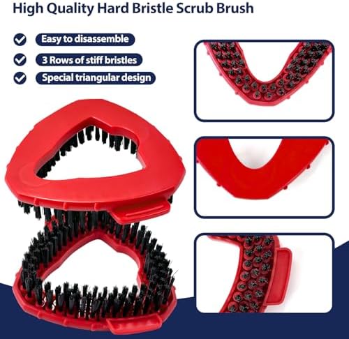 Koolstuffsispin Mop scrub brush head 2 pack