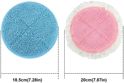 8-Pack beiLan Replacement Mop Pads for 728-inch Electric Mops