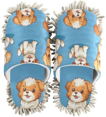 Premium Microfiber Floor Slippers for Adults