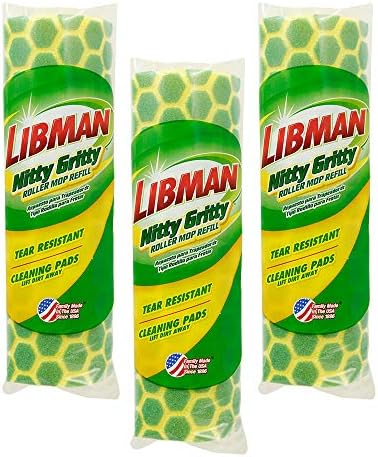 libman nitty gritty roller mop refills multi-surface mop replacement