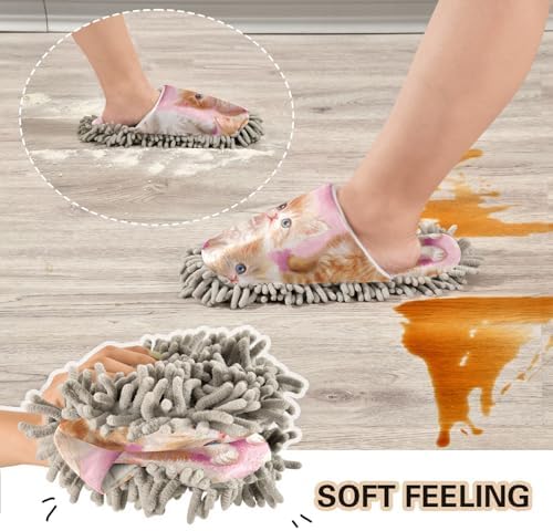 Flildon Microfiber Mop Slipper for Households