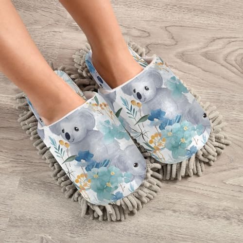 Microfiber Slippers House Cleaning - Ultra Comfy Soft Washable for MenWomen