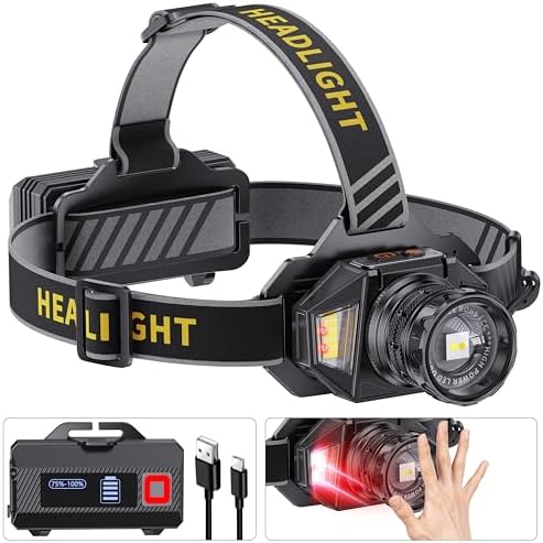 Bright Reliable Waterproof Adjustable The LJCMN LED Headlamp