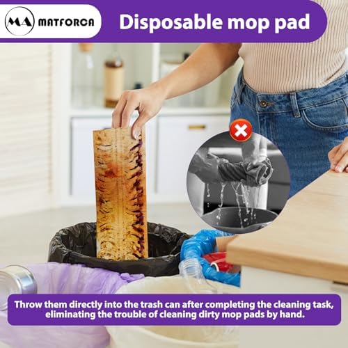 10-Pack Disposable Mopping Pads for PowerMop