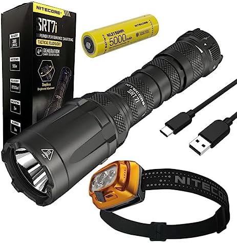 Nitecore SRT7i 3000 Lums 580m Reach 87k Intensity