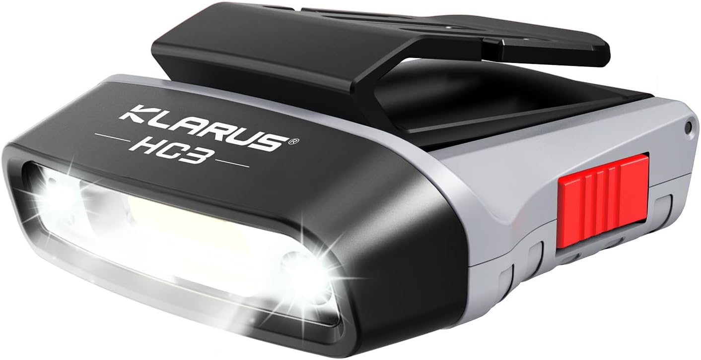 Klaurus HC3 Rechargeable Cap Light