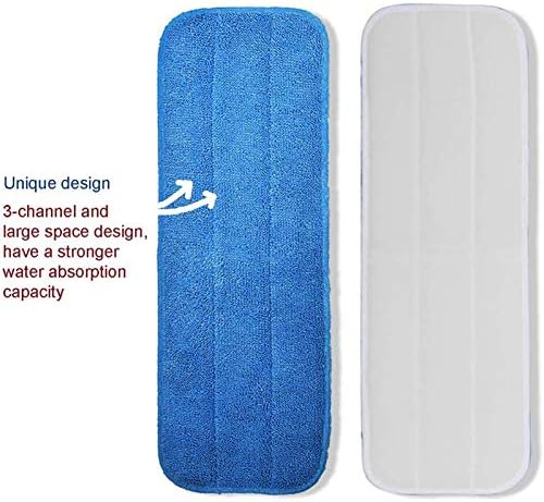 Ailelan Microfiber Mop Pad Reusable Swap 18x6 ingenious Design