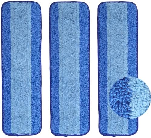 3-Piece Microfiber Cleaning Pad Set